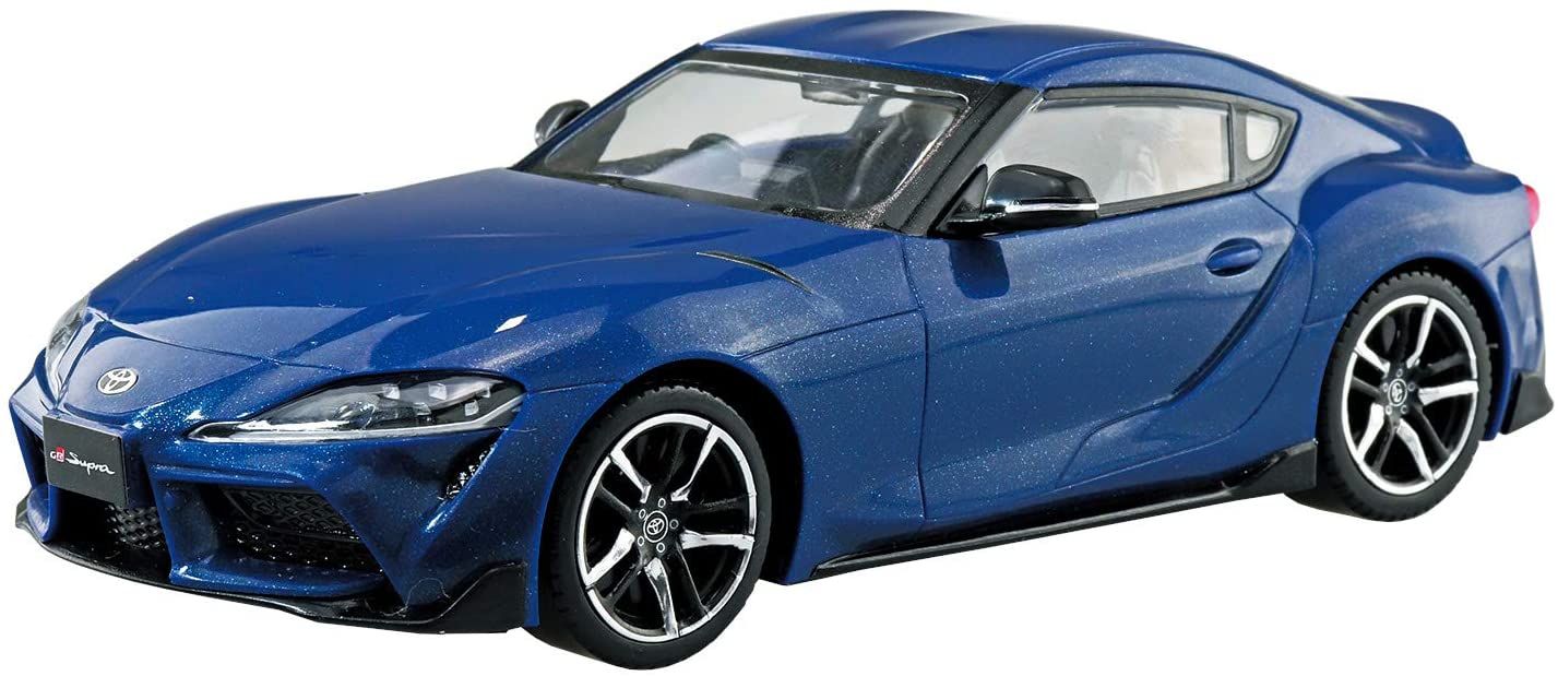 Aoshima Toyota GR Supra (Deep Blue Metallic) - BanzaiHobby