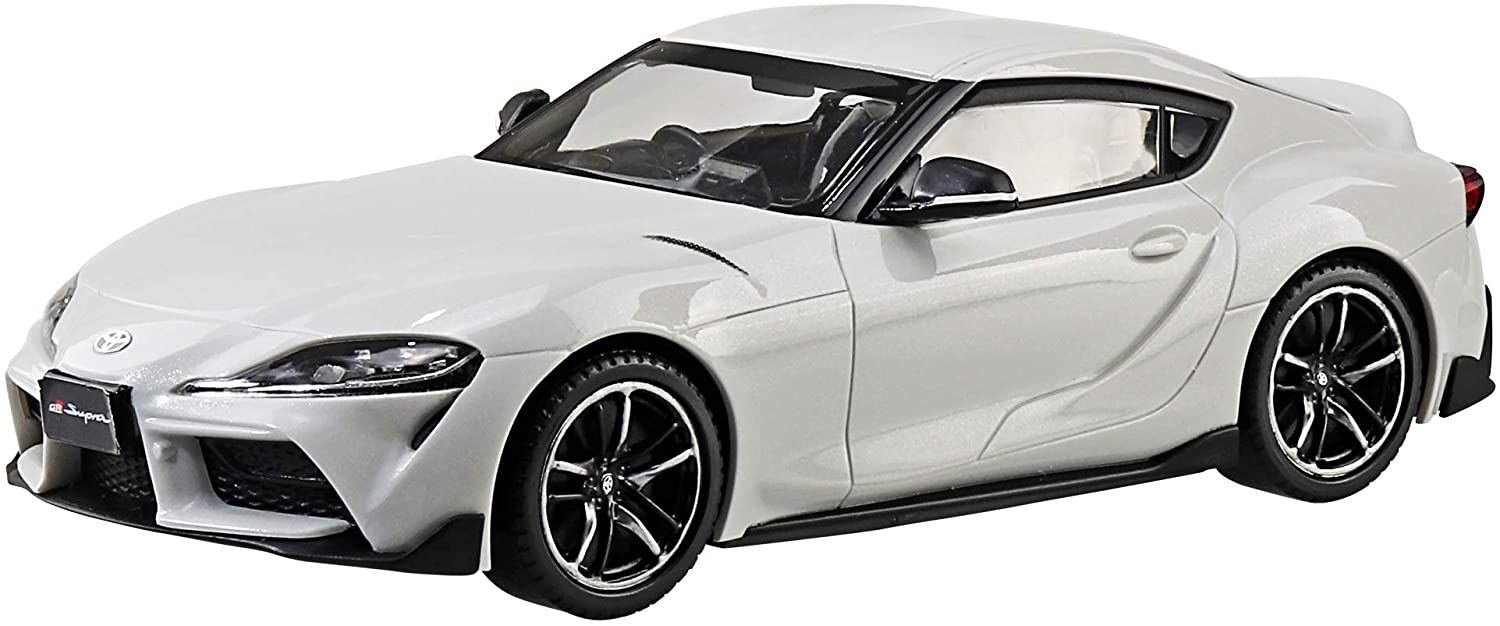 Aoshima Toyota GR Supra (White Metallic) - BanzaiHobby