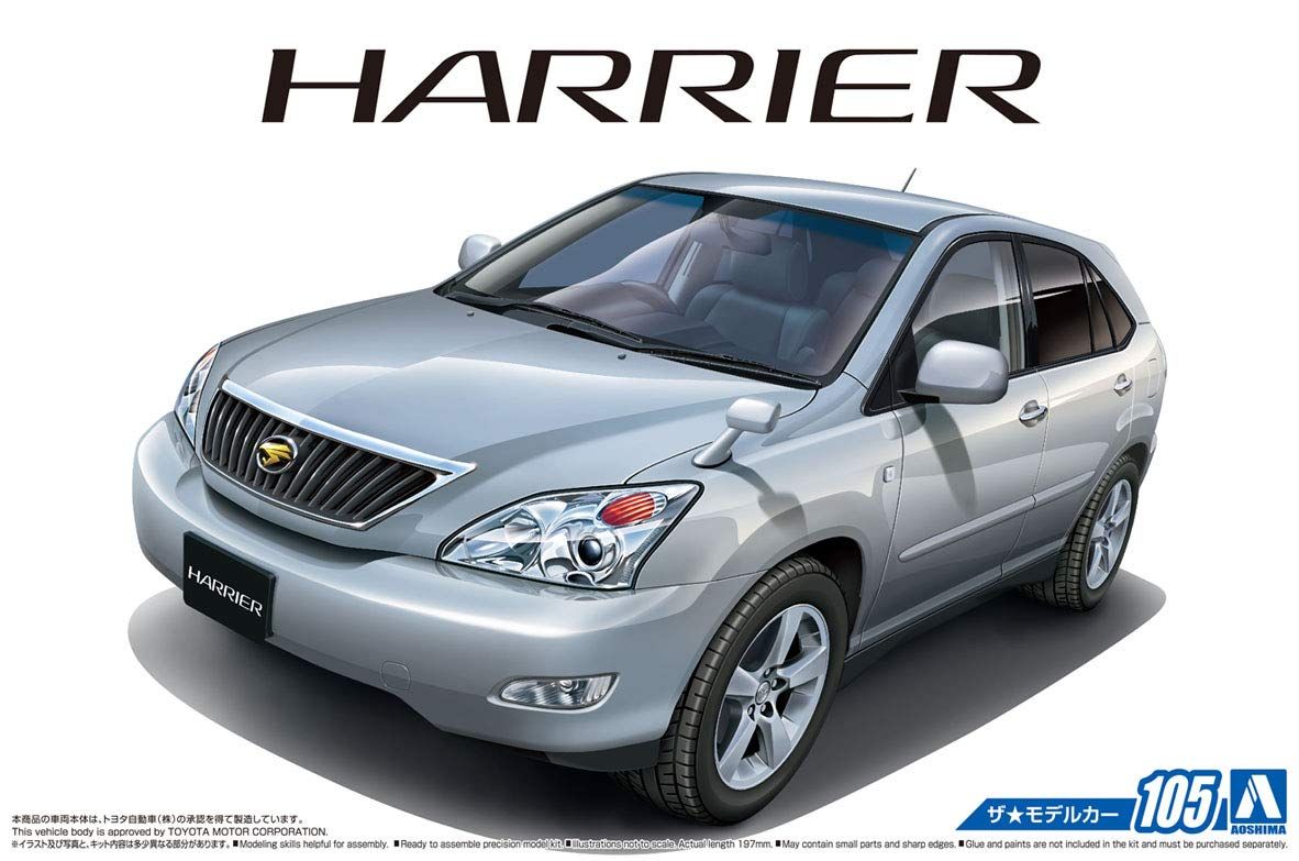 Aoshima Toyota GSU30W Harrier 350G Premium L Package `06 - BanzaiHobby