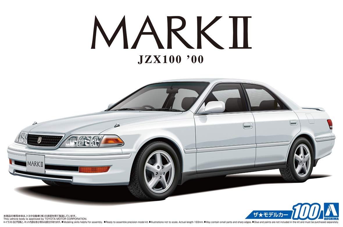 Aoshima Toyota JZX100 MarkII TourerV `00 - BanzaiHobby