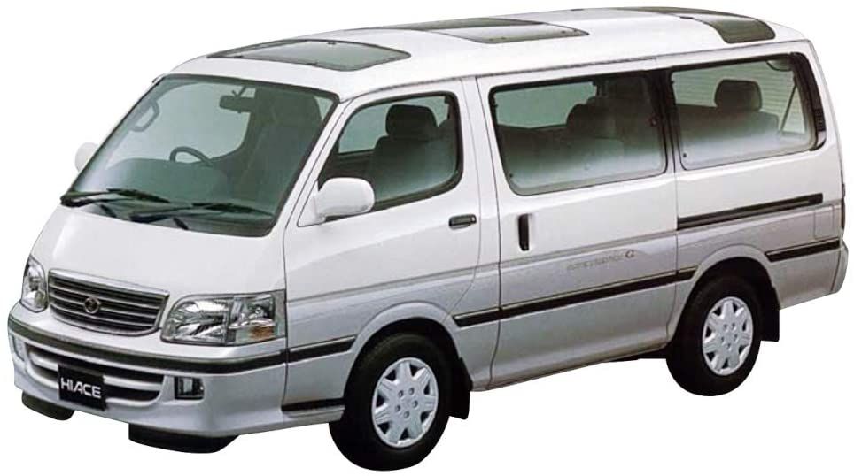 Aoshima Toyota KZH100G Hiace Super Custom G `99 - BanzaiHobby