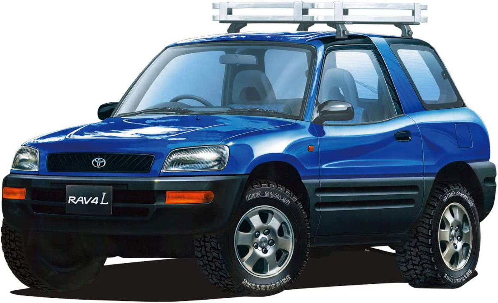 Aoshima Toyota SXA10 RAV4 `94 - BanzaiHobby