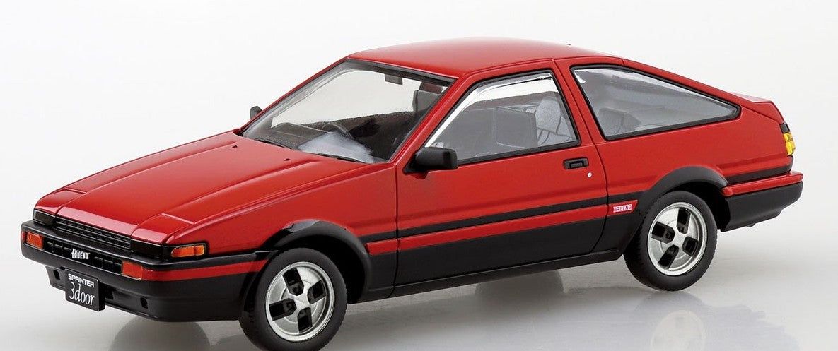 Aoshima Toyota Sprinter Trueno (High Flash Two Tone) - BanzaiHobby