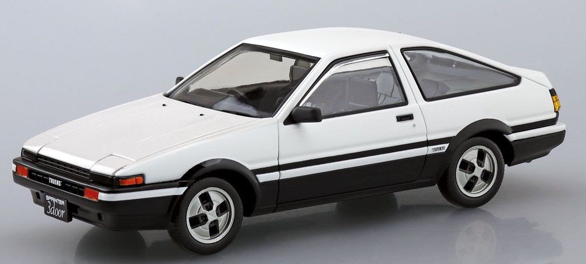 Aoshima Toyota Sprinter Trueno (High Tech Two Tone) - BanzaiHobby