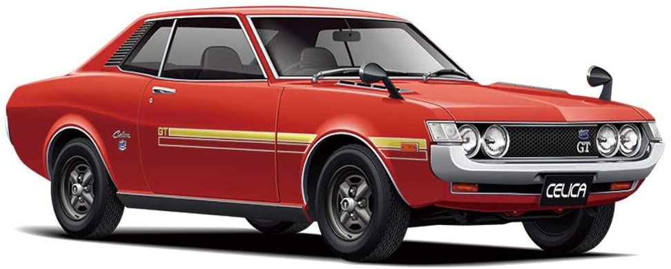 Aoshima Toyota TA22 Celica 1600GT `72 - BanzaiHobby