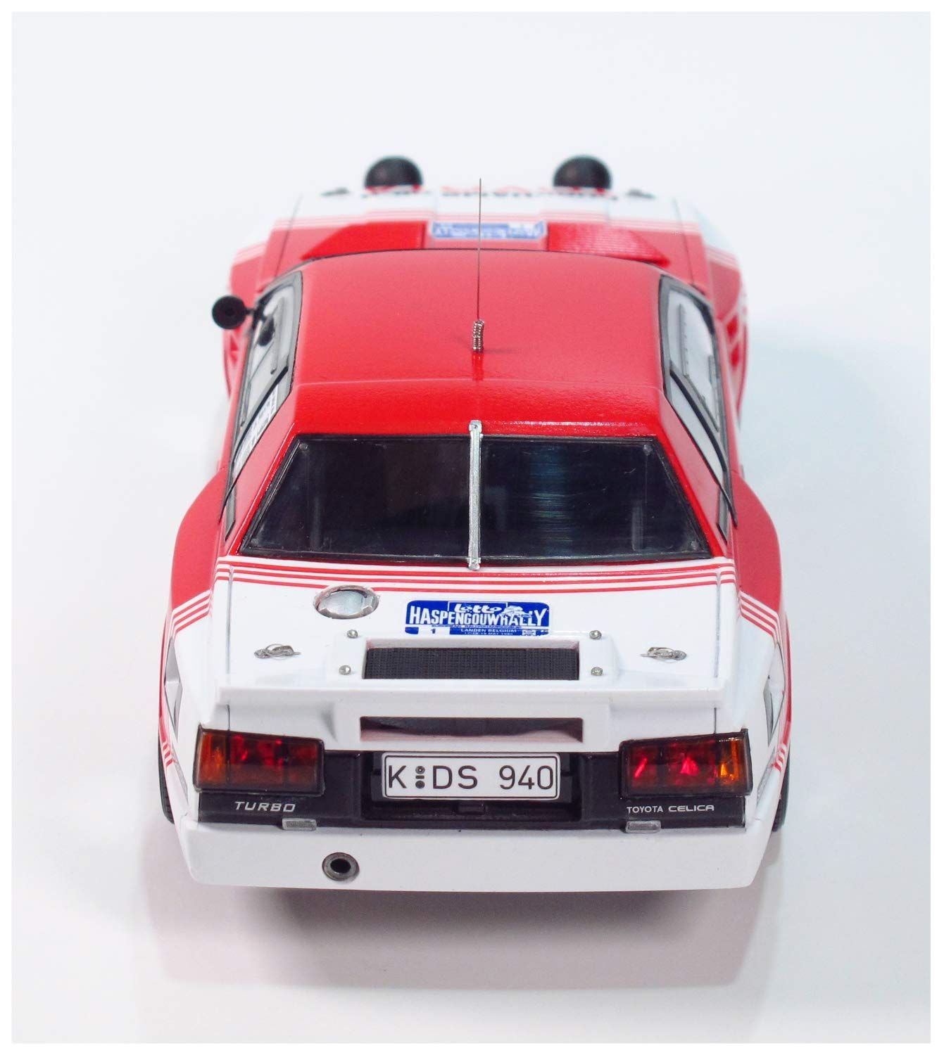 Aoshima Toyota TA64 Celica `85 Haspengouw Rally Version - BanzaiHobby