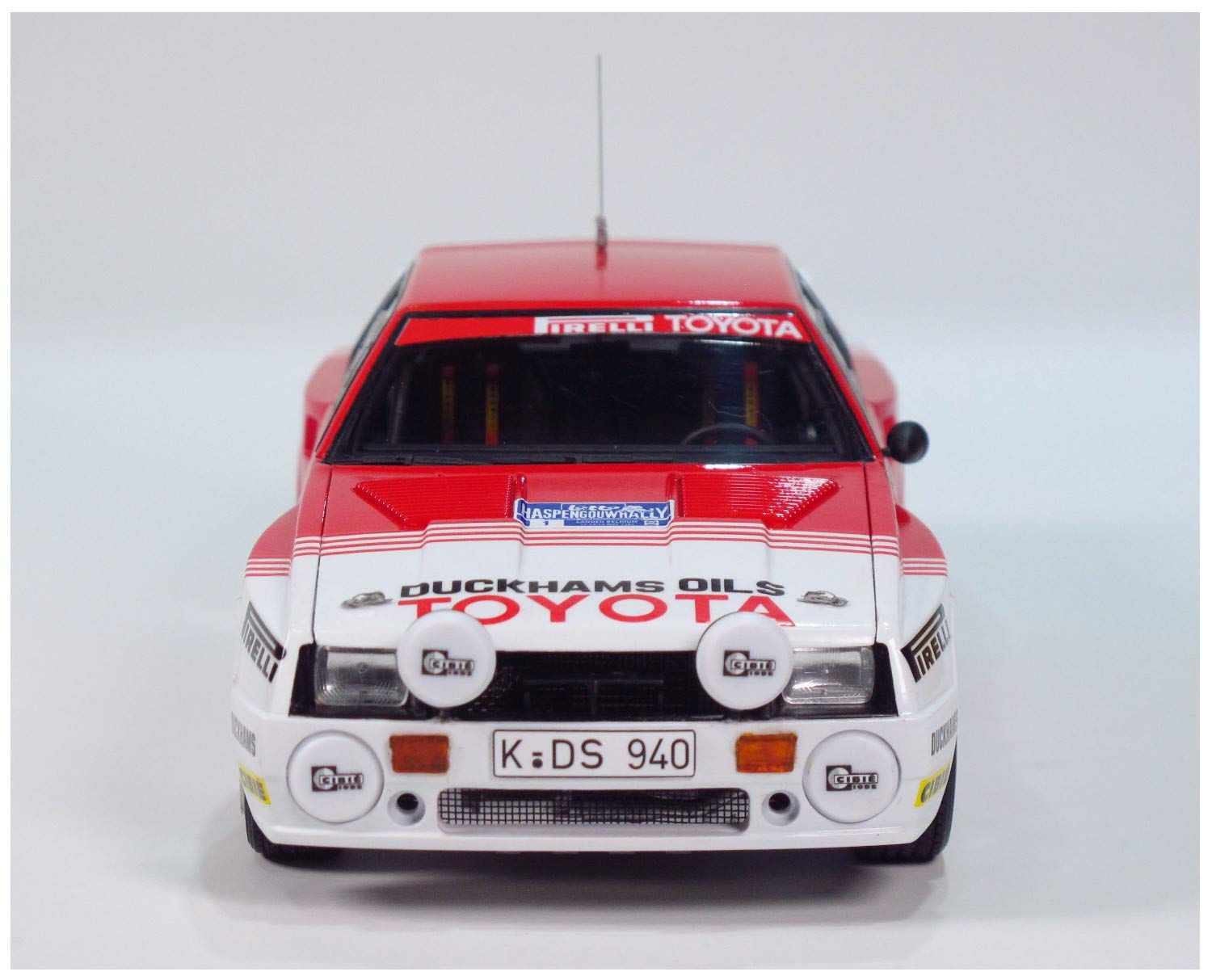 Aoshima Toyota TA64 Celica `85 Haspengouw Rally Version - BanzaiHobby