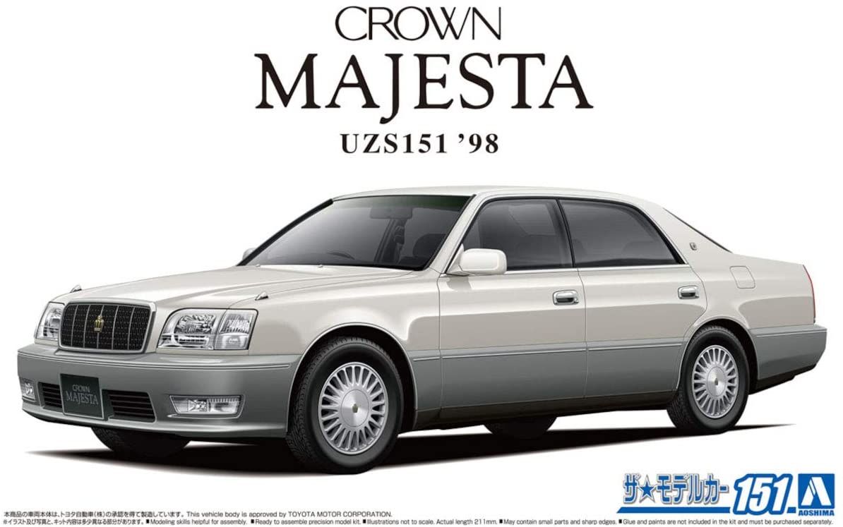 Aoshima Toyota UZS151 Crown Majesta C Type `98 - BanzaiHobby
