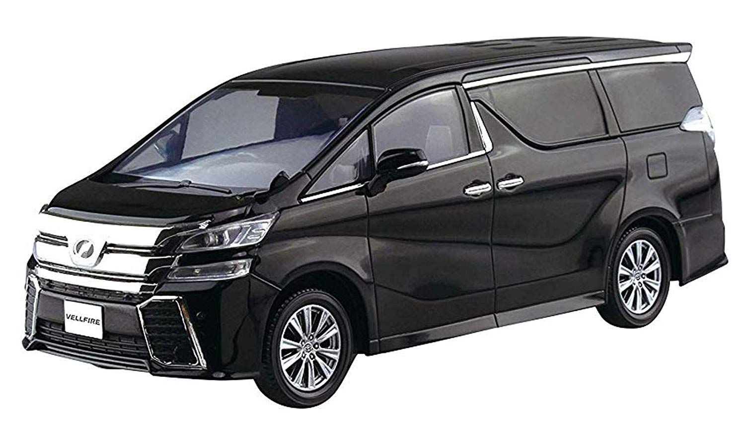 Aoshima Toyota Vellfire (Black) - BanzaiHobby