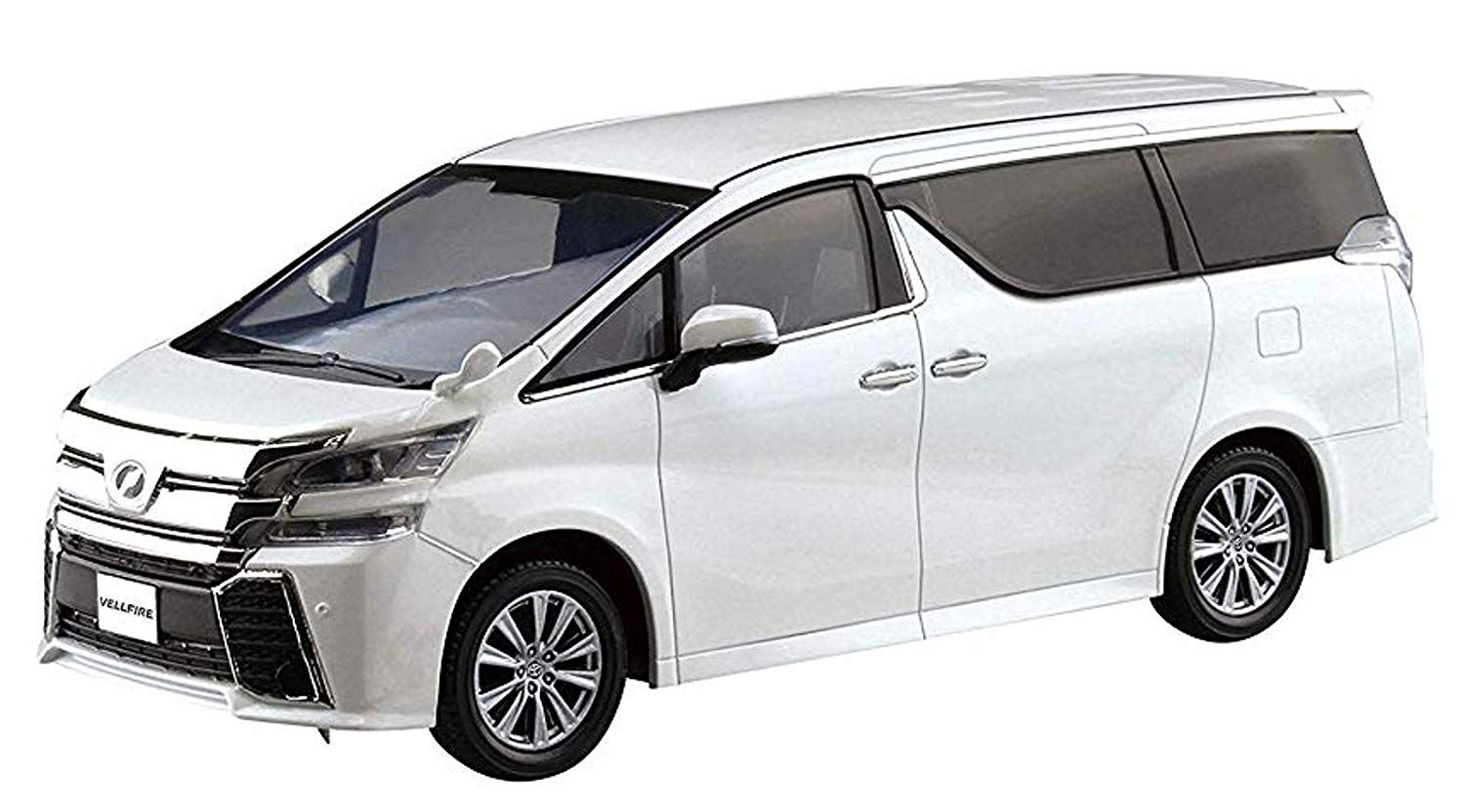 Aoshima Toyota Vellfire (White Pearl Crystal Shine) - BanzaiHobby