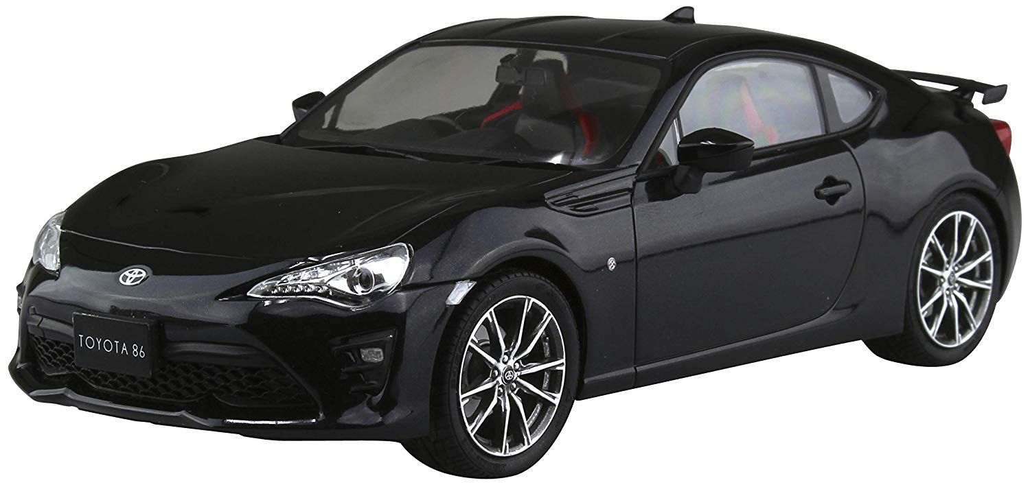 Aoshima Toyota ZN6 Toyota86 `16 (Crystal Black Silica) - BanzaiHobby