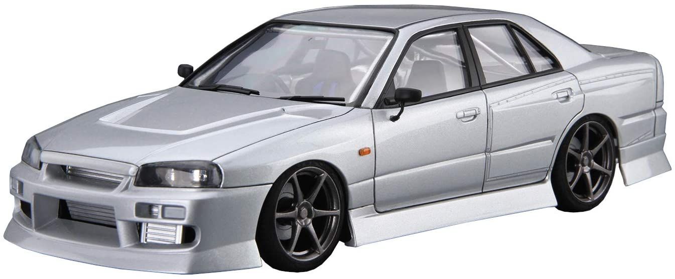 Aoshima URAS ER34 Skyline 25GT-t `01 (Nissan) - BanzaiHobby