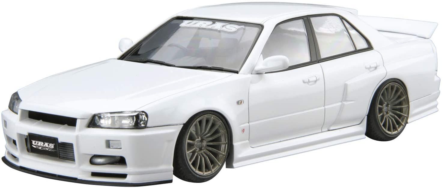 Aoshima URAS ER34 Skyline Type-R `01 (Nissan) - BanzaiHobby