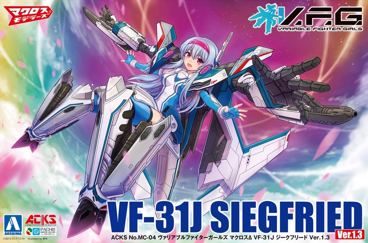 Aoshima V.F.G. Macross Delta VF-31J Siegfried Ver.1.3 - BanzaiHobby