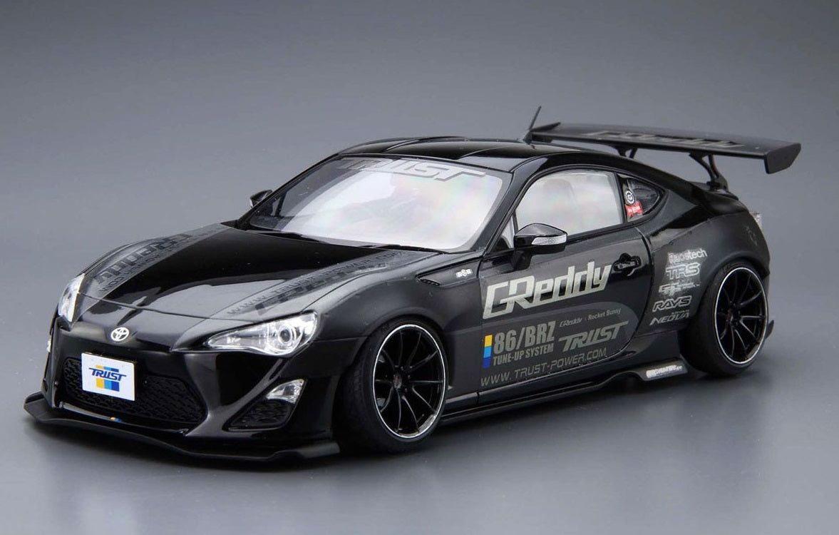 Aoshima ZN6 Toyota86 `12 Greddy & Rocket Bunny Volk Racing - BanzaiHobby