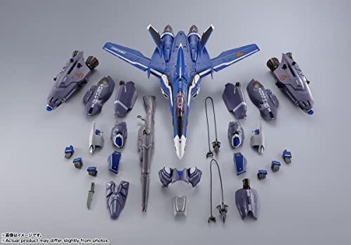 BANDAI SPIRITS(バンダイ スピリッツ) DX超合金 マクロスF VF-25G スーパーメサイアバルキリー (ミハエル・ブラン機) リバイバルVer. 約300mm ABS&PVC&ダイキャスト製 塗装済み可動フィギュア - BanzaiHobby