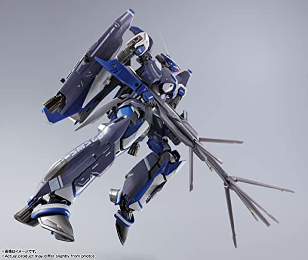 BANDAI SPIRITS(バンダイ スピリッツ) DX超合金 マクロスF VF-25G スーパーメサイアバルキリー (ミハエル・ブラン機) リバイバルVer. 約300mm ABS&PVC&ダイキャスト製 塗装済み可動フィギュア - BanzaiHobby
