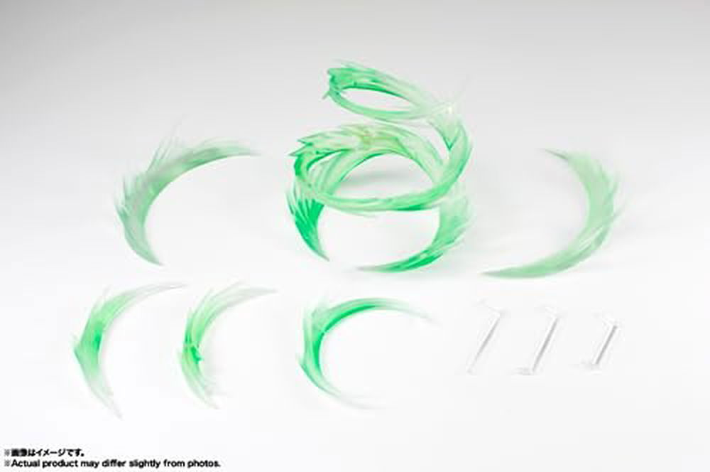 BANDAI SPIRITS(バンダイ スピリッツ) 魂EFFECT WIND Green Ver. for S.H.フィギュアーツ ノンスケール ABS&PVC製 塗装済み完成品フィギュア - BanzaiHobby