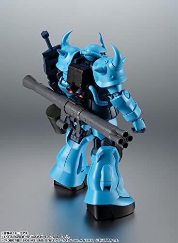 BANDAI SPIRITS(バンダイ スピリッツ) ROBOT魂 機動戦士ガンダム 第08MS小隊 [SIDE MS] MS-07B-3 グフ・カスタム ver. A.N.I.M.E. 約125mm PVC&ABS製 塗装済み可動フィギュア BAS63455 - BanzaiHobby