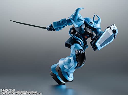 BANDAI SPIRITS(バンダイ スピリッツ) ROBOT魂 機動戦士ガンダム 第08MS小隊 [SIDE MS] MS-07B-3 グフ・カスタム ver. A.N.I.M.E. 約125mm PVC&ABS製 塗装済み可動フィギュア BAS63455 - BanzaiHobby