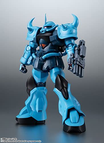 BANDAI SPIRITS(バンダイ スピリッツ) ROBOT魂 機動戦士ガンダム 第08MS小隊 [SIDE MS] MS-07B-3 グフ・カスタム ver. A.N.I.M.E. 約125mm PVC&ABS製 塗装済み可動フィギュア BAS63455 - BanzaiHobby