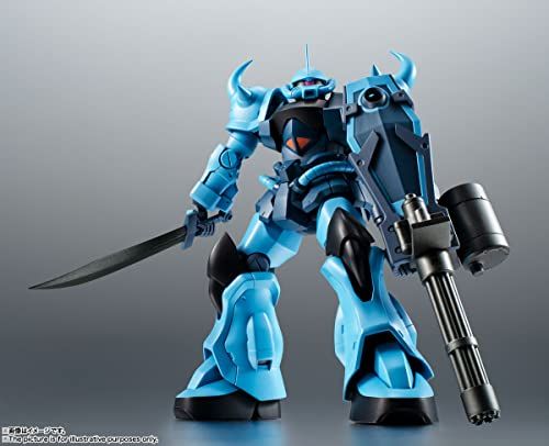 BANDAI SPIRITS(バンダイ スピリッツ) ROBOT魂 機動戦士ガンダム 第08MS小隊 [SIDE MS] MS-07B-3 グフ・カスタム ver. A.N.I.M.E. 約125mm PVC&ABS製 塗装済み可動フィギュア BAS63455 - BanzaiHobby