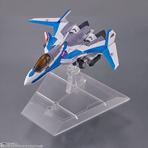 BANDAI SPIRITS(バンダイ スピリッツ) TINY SESSION マクロスΔ VF-31J ジークフリード (ハヤテ・インメルマン機) with フレイア・ヴィオン 約100mm PVC＆ABS製 塗装済み可動フィギュア - BanzaiHobby