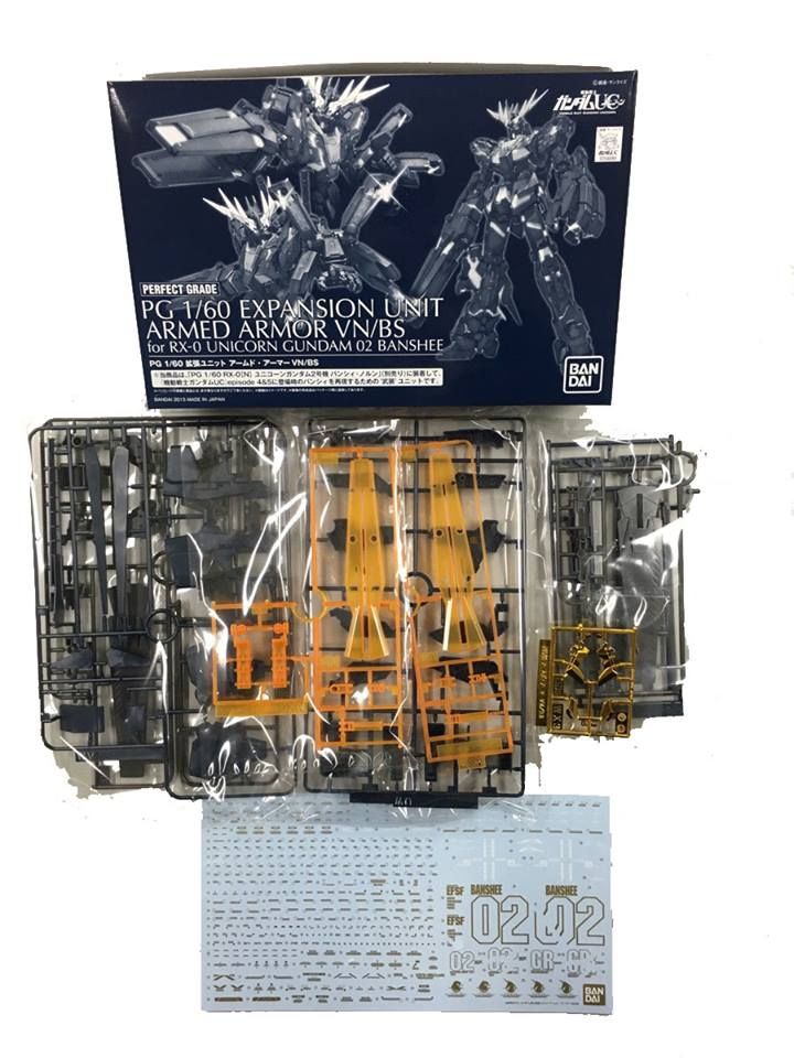 Bandai P-Bandai PG 1/60 Expansion Unit Armed Armor VN/BS - BanzaiHobby