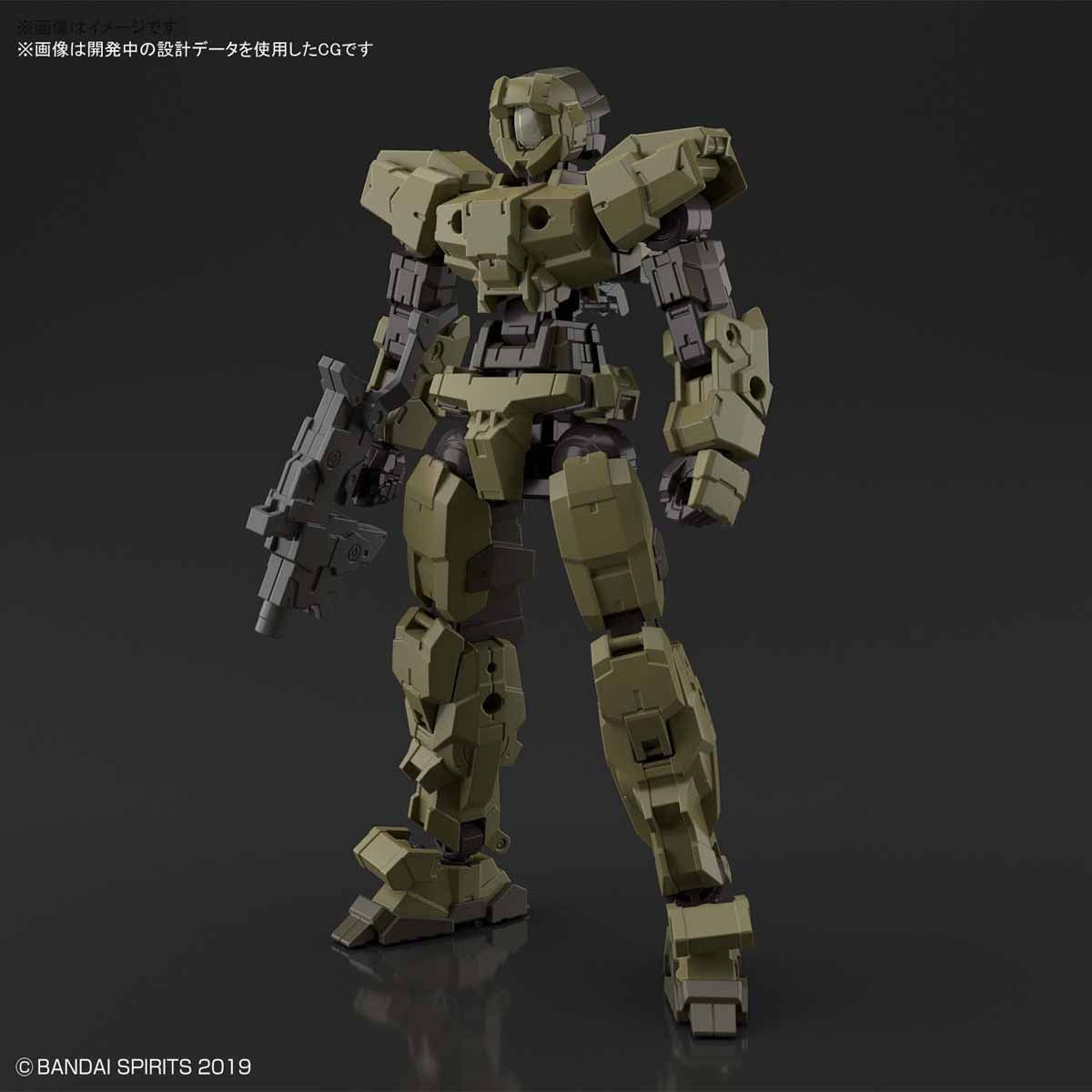 Bandai 30MM 01eEMX-17 ALTO [GREEN] - BanzaiHobby