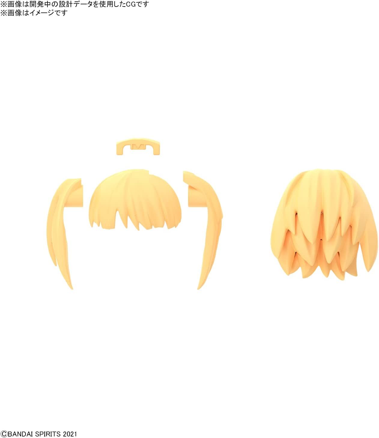 Bandai 30MS Optional Hairstyle Parts Vol. 5 (Box) - BanzaiHobby