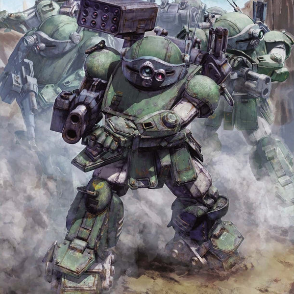 Armored Trooper Votoms Converge リペイント HI-METAL R Scope Dog Red Shoulder Custom Figure (Armored Trooper