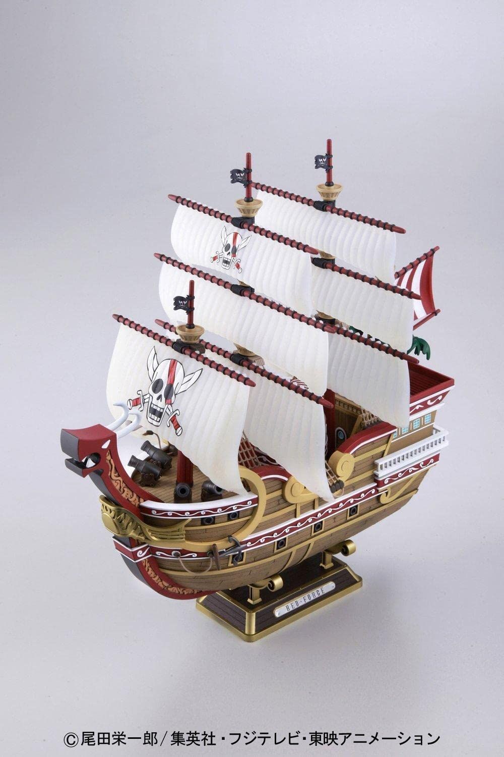 Bandai Authentic Sailboat Plastic Model One Piece Red Force - BanzaiHobby