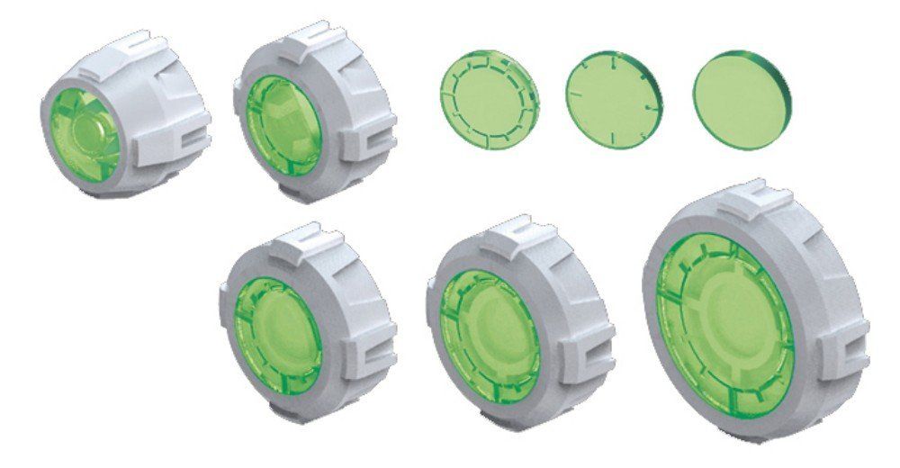 Bandai Builder's Parts HD Non Scale MS Sight Lens 01 - BanzaiHobby