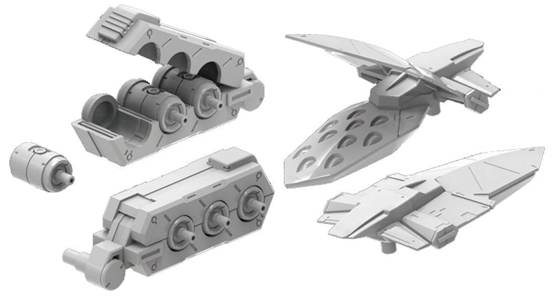 Bandai Builders Parts HD Funnel 01 Action Figure - BanzaiHobby