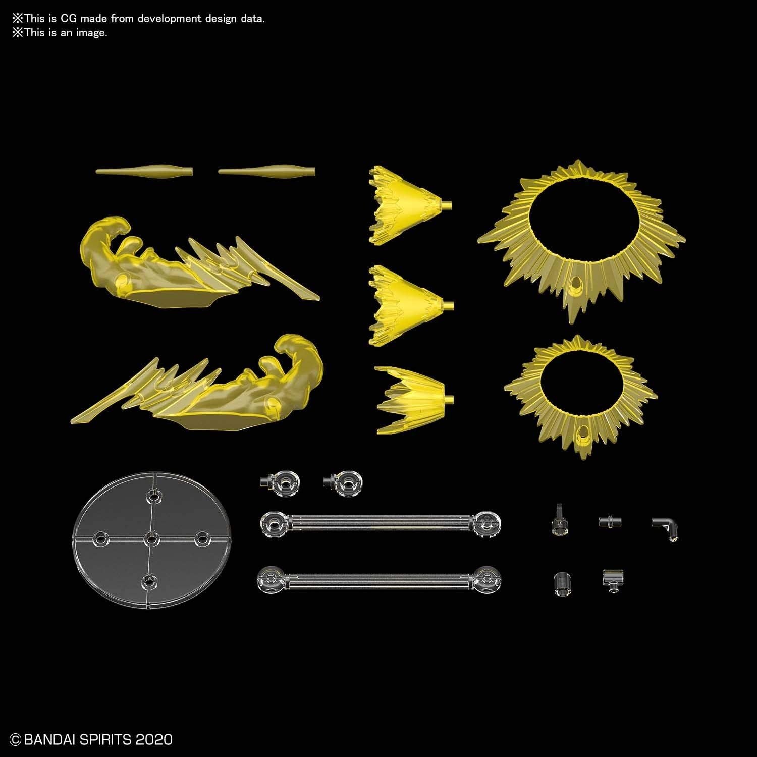 Bandai Customize Effect (Action Image Ver.) [Yellow] - BanzaiHobby