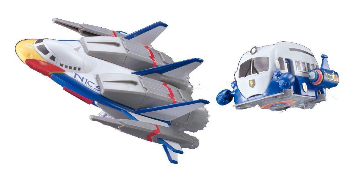 マシンセット Banzai Hobby - Bandai Dock Shuttle Kai & Inazuma TM Caravan