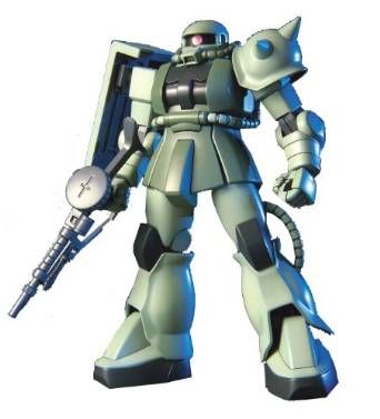 Bandai HGUC040 MS-06 ZAKU II - BanzaiHobby