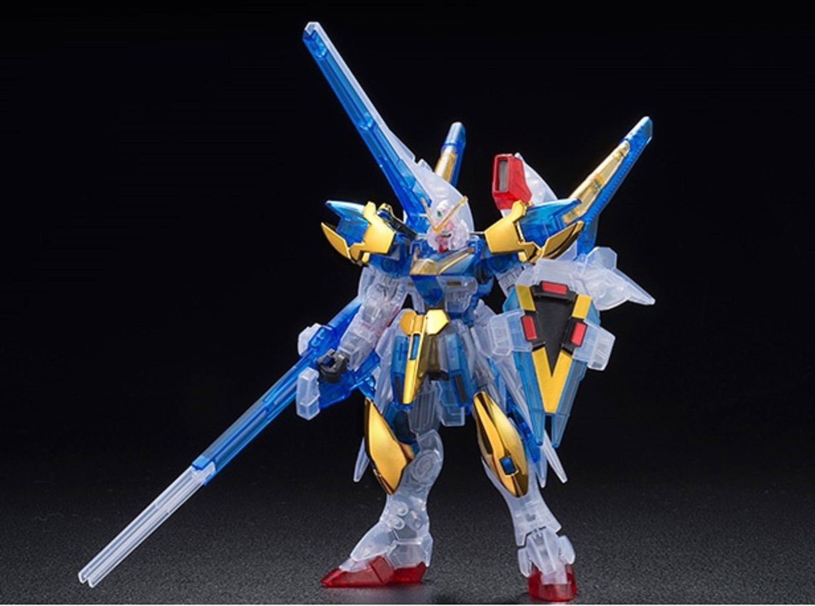 Bandai HGUC Victory Two Assult Buster Gundam Clear Color & Metallic Ver - BanzaiHobby