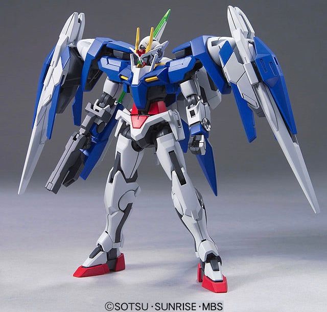 Bandai HG GN-0000+GNR-010 00 Raiser + GN Sword III - BanzaiHobby