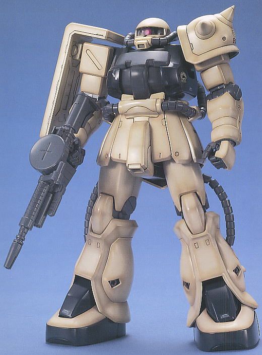 Banzai Hobby - Bandai MG MS-06F2 Zaku II Type F2 E.F.F – BanzaiHobby