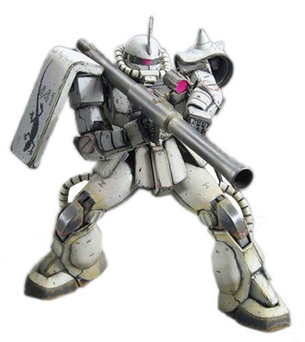 Bandai MG MS-06J ZAKUII Ver.2.0 WHITE OGRE - BanzaiHobby