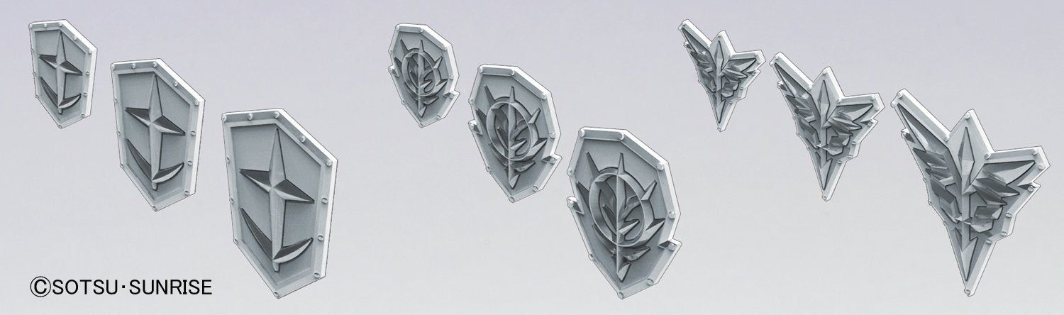 Bandai MS EMBLEM RELIEF 01 - BanzaiHobby