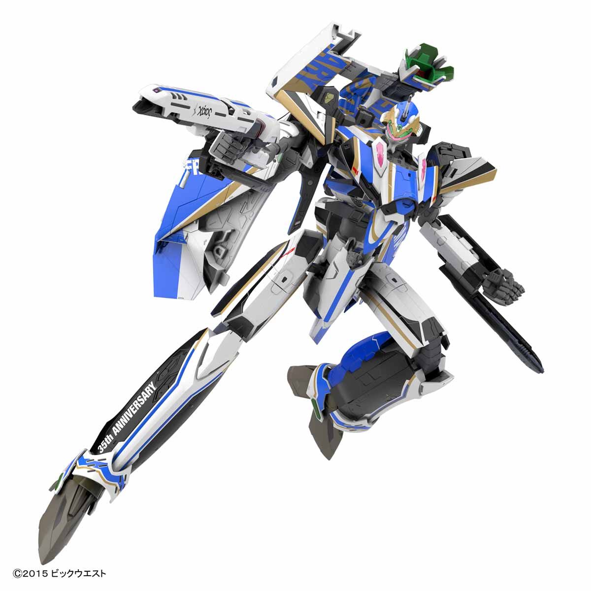 Bandai Macross Delta VF-31J Siegfried (Macross 35th Anniversary Color) - BanzaiHobby