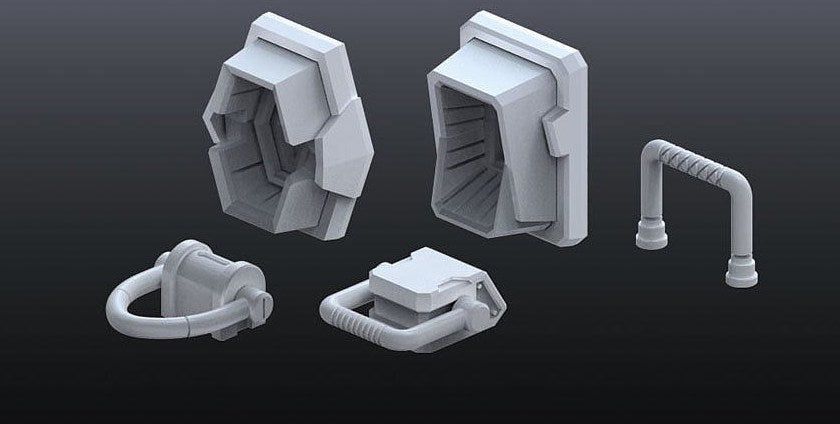 Bandai Non Scale MS Detail 01 - BanzaiHobby