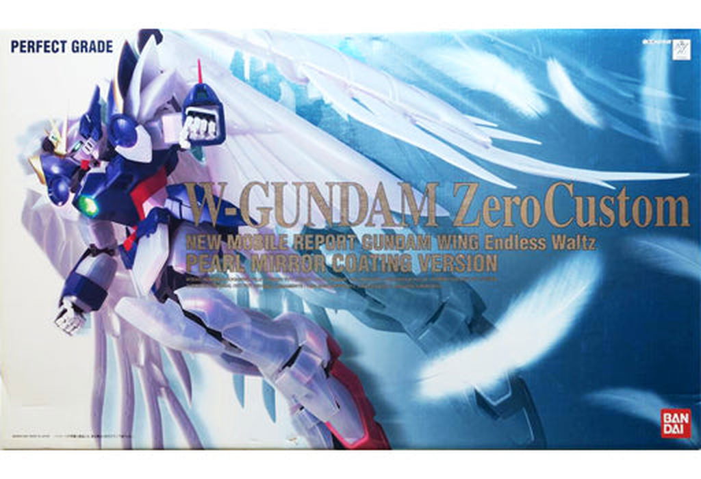 Bandai PG W-GUNDAM ZERO CUSTOM Pearl Mirror Coating Ver. - BanzaiHobby
