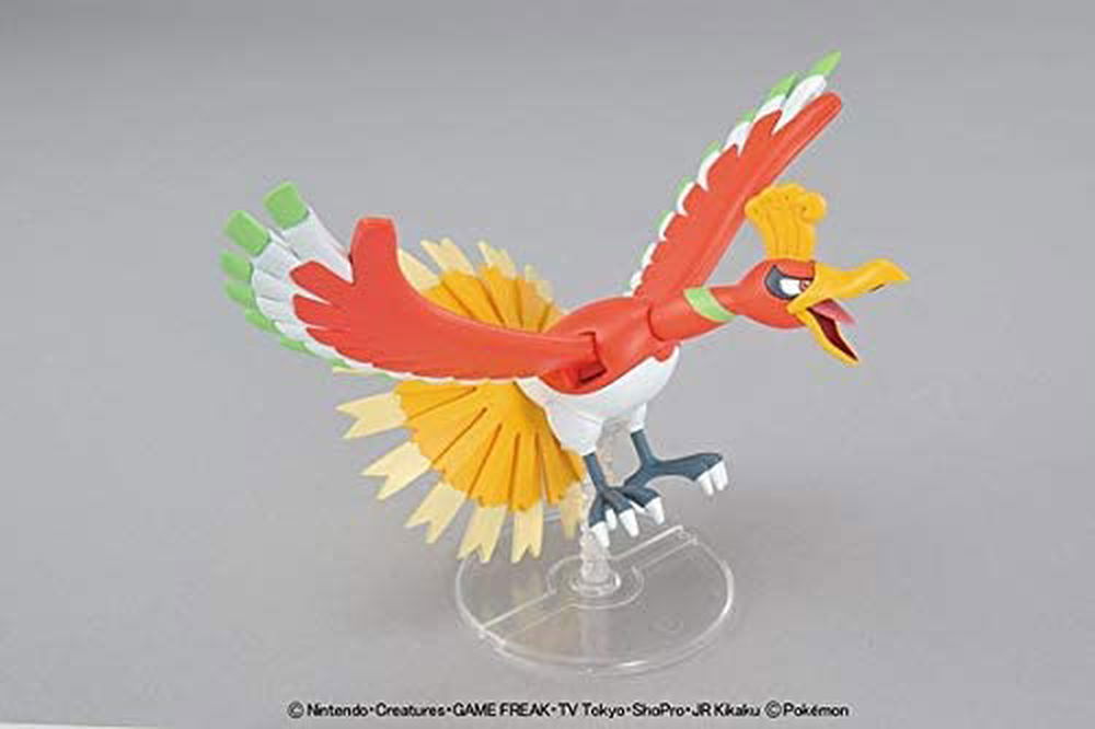 Bandai POKEMON PLAMO COLLECTION HO-OH - BanzaiHobby