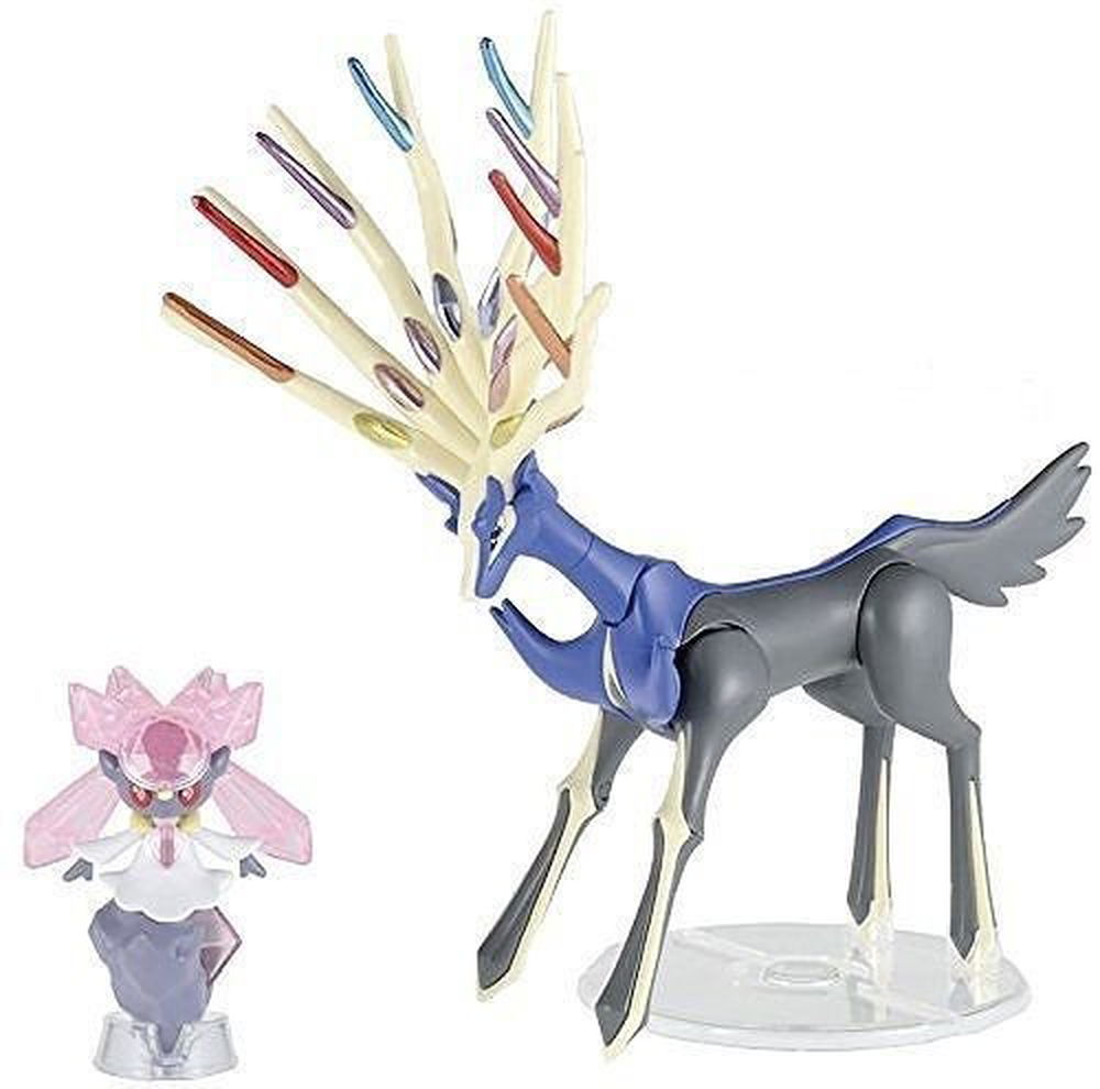 Bandai Pokemon Plastic Model Collection Select Series Xerneas & Diancie - BanzaiHobby