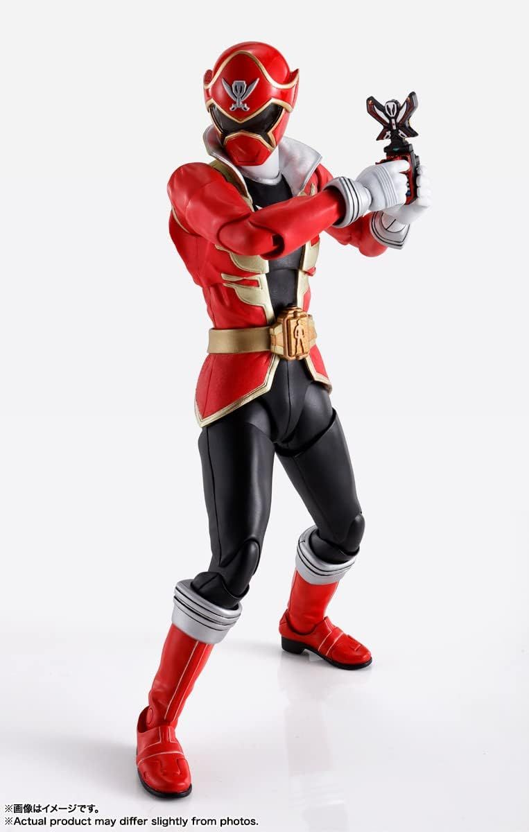 Bandai S.H.Figuarts Gokai Red (Shinkoccou Seihou) - BanzaiHobby