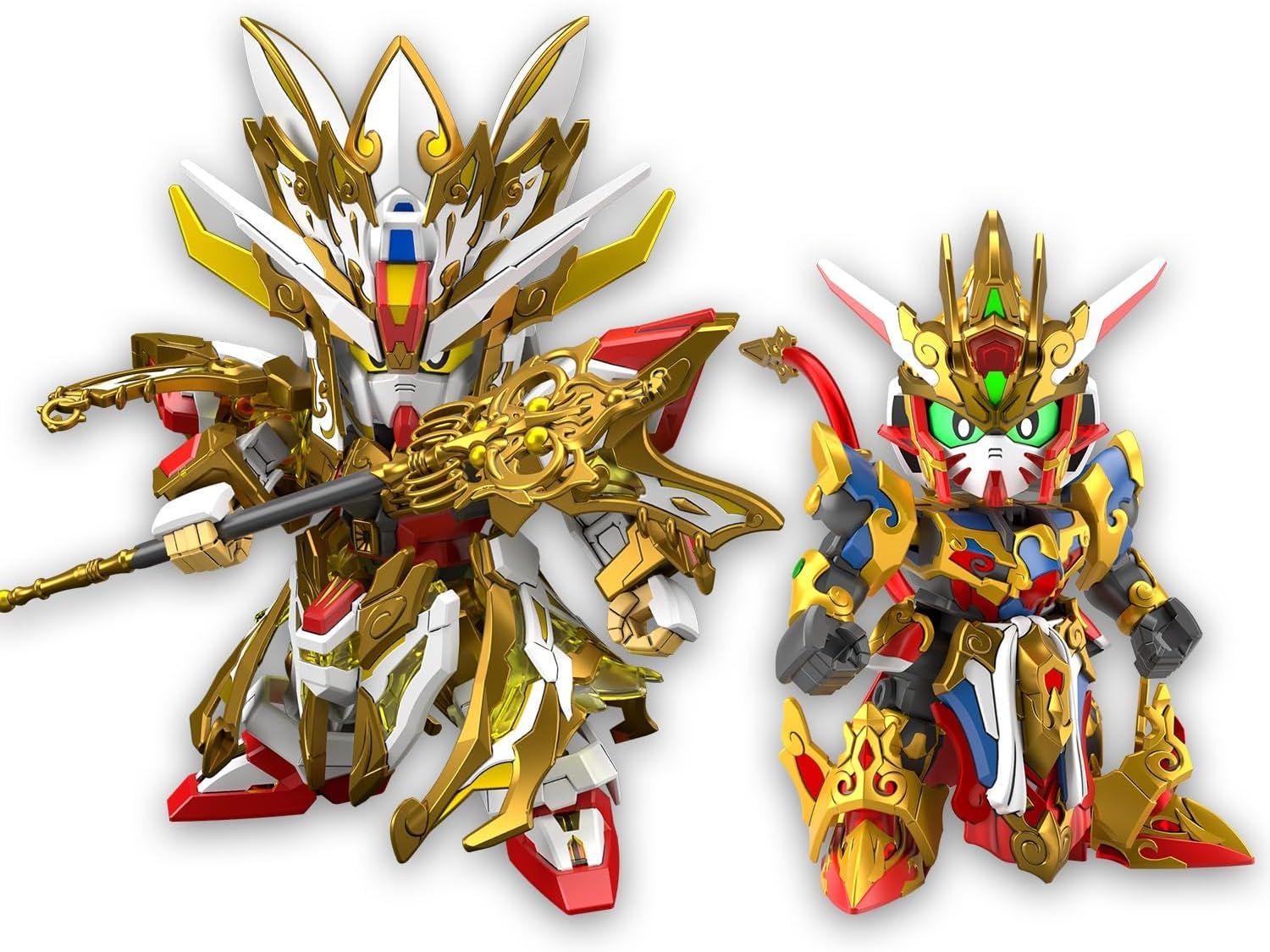 Bandai SDW Heroes Hero Coming! Goku Impulse Gundam & Sanzo Strike Freedom Gundam Set - BanzaiHobby