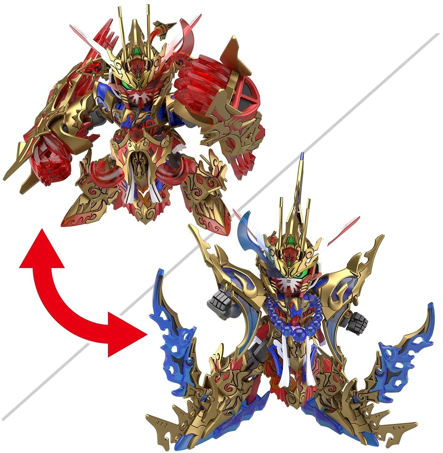 Bandai SDW Heroes Wukong Impulse Gundam DX Set (SD) - BanzaiHobby